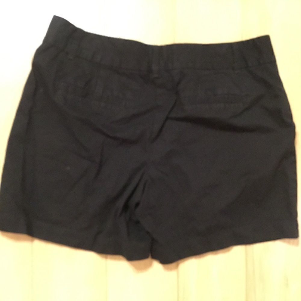 NWOT. Loft Women’s Sz 6 Black Cotton Shorts - Picture 3 of 7
